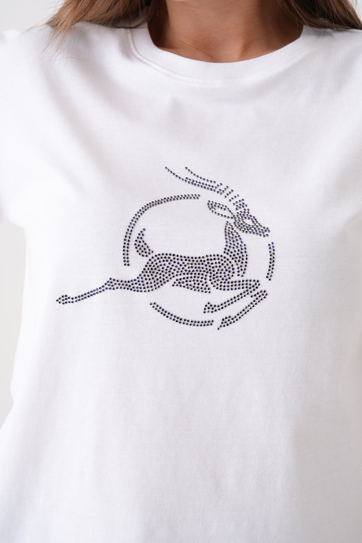 Crystal Grace | Taş Baskılı T-Shirt