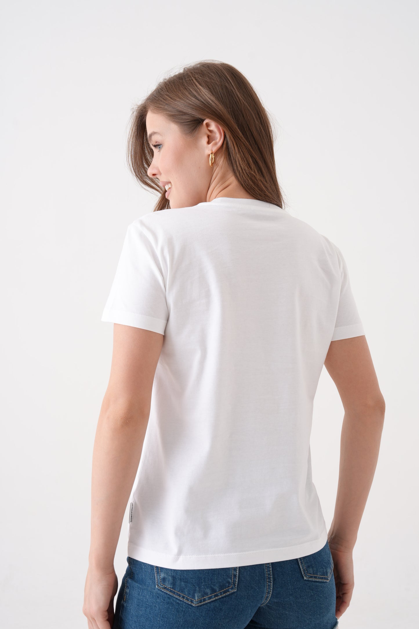Crystal Grace | Taş Baskılı T-Shirt