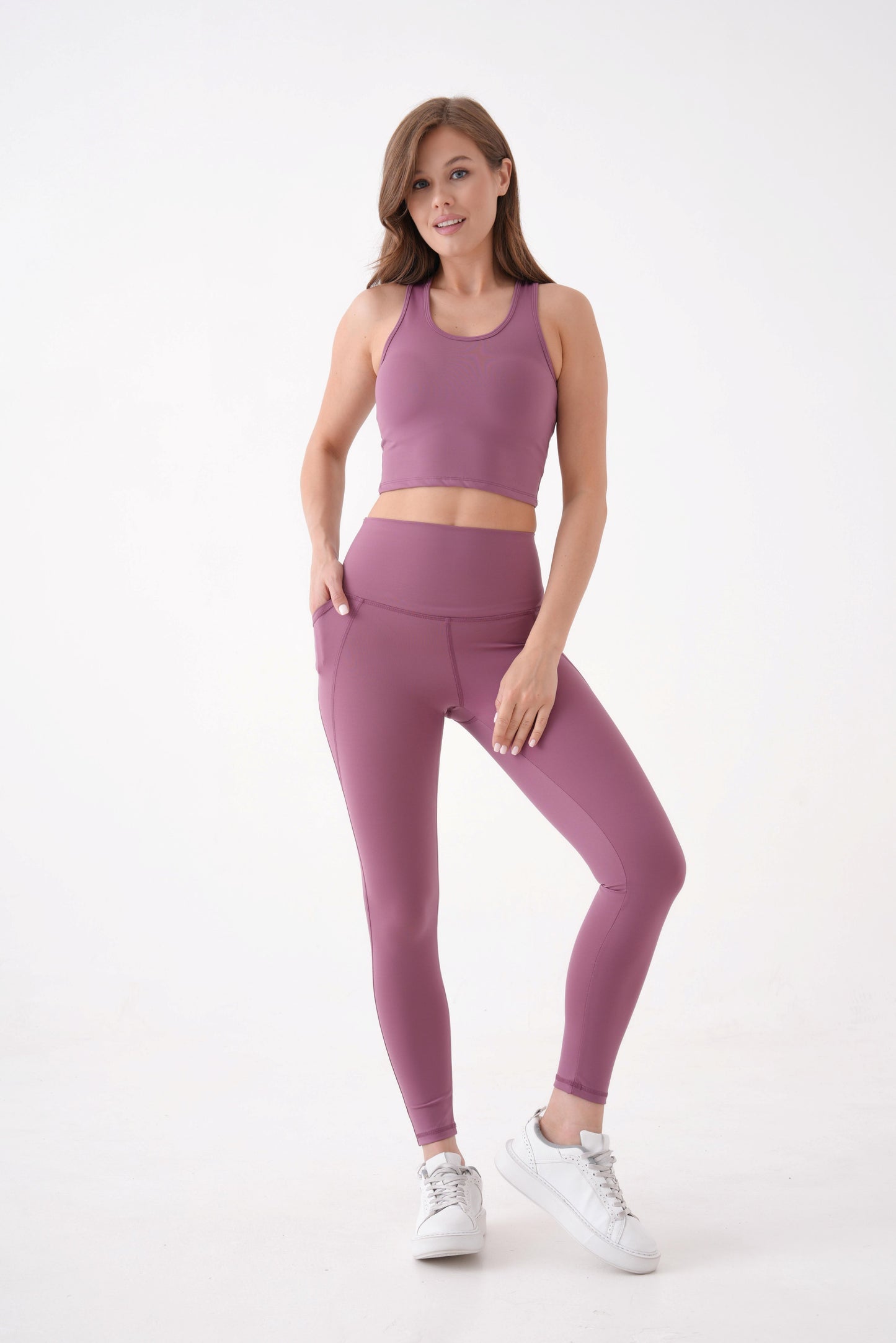 ContourFit | Çift Cepli Bilek Hizası Tayt