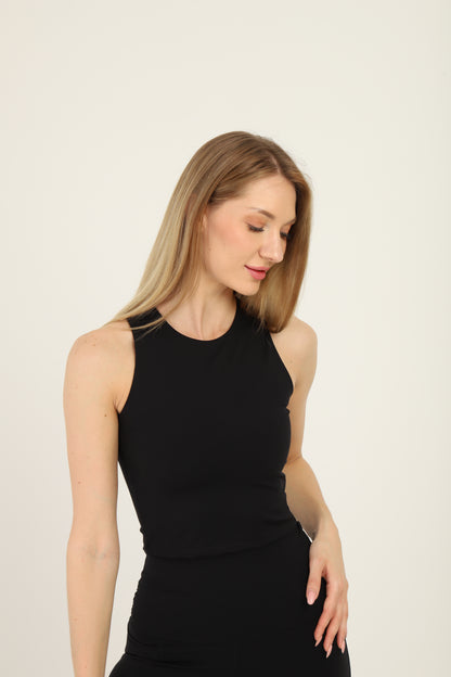 SkyLine | Halter Yaka Crop